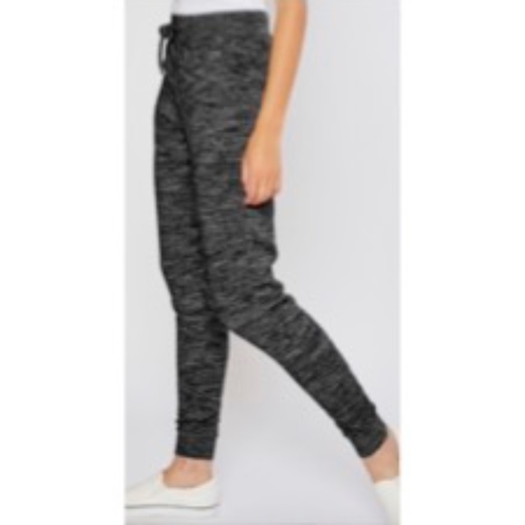 Womens Space Dye Joggers lined with fleece. - Picture 2 of 3